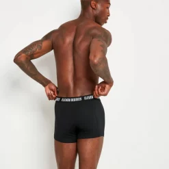11 Degrees 3 Pack Boxers – Black/Black/Black