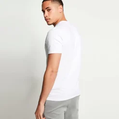 11 Degrees 3 Pack Essential Short Sleeve T-Shirts – White / White / White