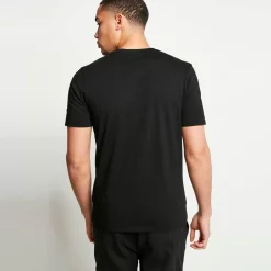 11 Degrees 3 Pack Essential Short Sleeve T-Shirts – Black / Black / Black