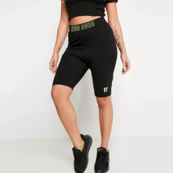 11 Degrees Back Print Cycling Short – Black