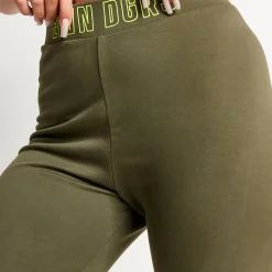 11 Degrees Back Print Cycling Short – Khaki