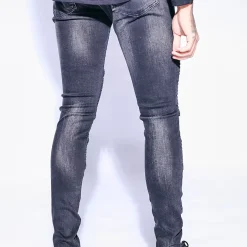 11 Degrees Biker Jeans Skinny Fit – Washed Black