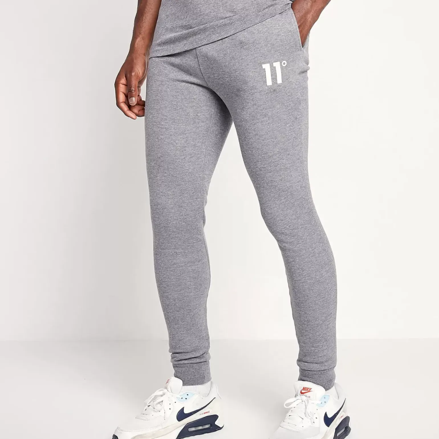 11 Degrees Core Joggers Skinny Fit – Charcoal Marl
