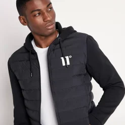 11 Degrees Hybrid Space Jacket – Black