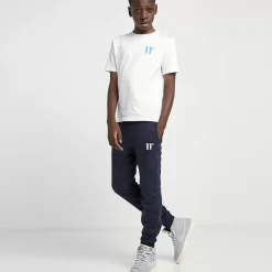 11 Degrees Junior Core Joggers Small Logo – Navy
