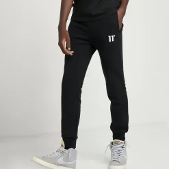 11 Degrees Junior Core Joggers Small Logo – Black