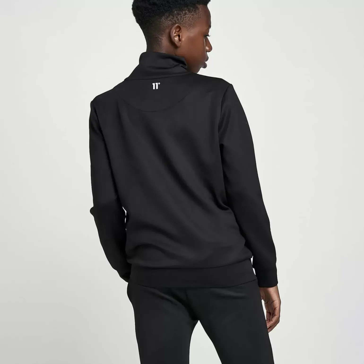 11 Degrees Junior Core Poly Tracksuit – Black