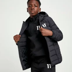 11 Degrees Junior Space Jacket – Black