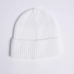 11 Degrees Knitted Beanie – White