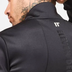11 Degrees Men'S Cut & Sew Track Top - Black