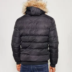 11 Degrees Missile Heavy Bomber Jacket – Black