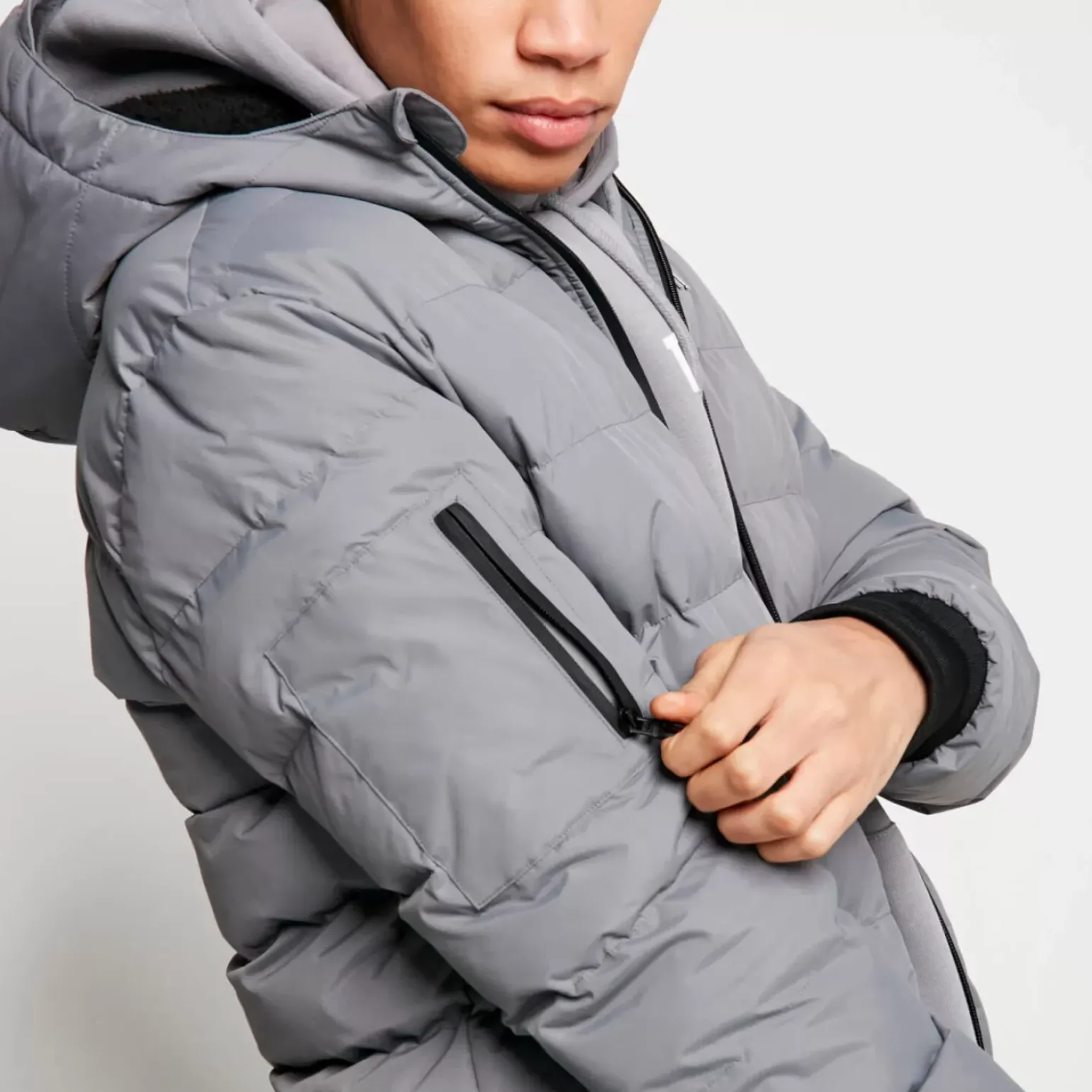11 Degrees Missile V3 Jacket Peak Hood – Shadow Grey