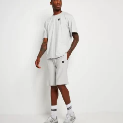 11 Degrees Oversized Flight Shorts – Vapour Grey