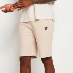 11 Degrees Oversized Flight Shorts – Stone