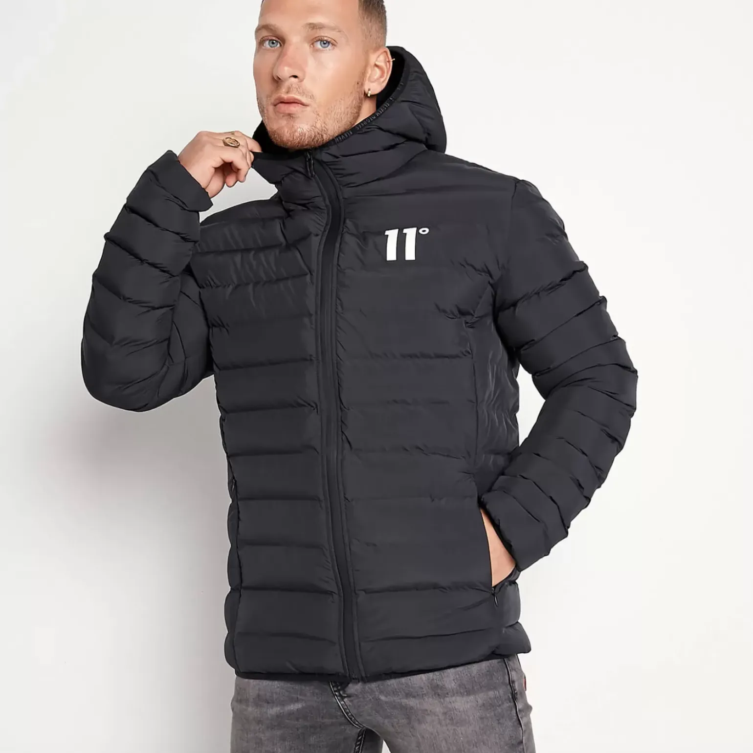 11 Degrees Space Jacket – Black