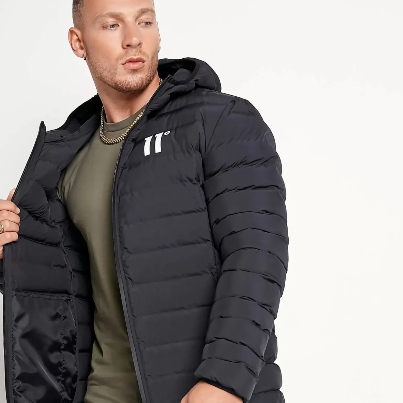 11 Degrees Space Jacket – Black