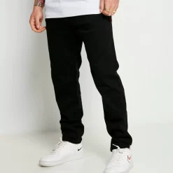 11 Degrees Sustainable Slim Fit Denim Jeans – Jet Black Wash