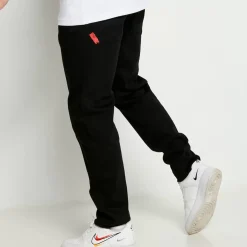 11 Degrees Sustainable Slim Fit Denim Jeans – Jet Black Wash