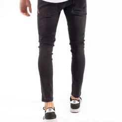 11 Degrees Sustainable Stretch Jeans Skinny Fit – Washed Black