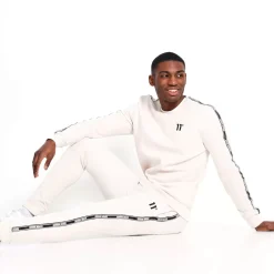 11 Degrees Taped Joggers - Seed Beige