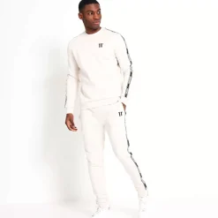 11 Degrees Taped Sweatshirt - Seed Beige