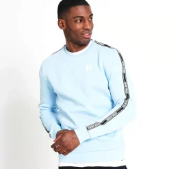 11 Degrees Taped Sweatshirt - Cerulean Blue