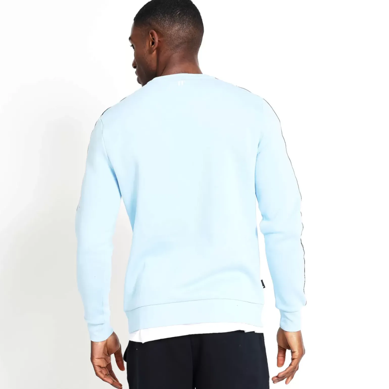 11 Degrees Taped Sweatshirt - Cerulean Blue