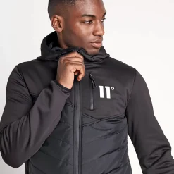 11 Degrees Trek Hybrid Jacket – Black