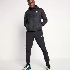 11 Degrees Trek Hybrid Jacket – Black