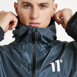 11 Degrees Waterproof Hurricane Jacket – Anthracite / Black