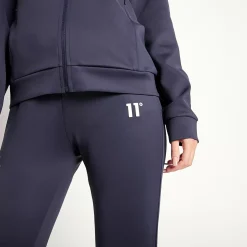 11 Degrees Womens Core Poly Track Pants – Navy