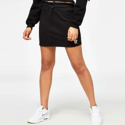 11 Degrees Womens Paper Bag Skirt – Black