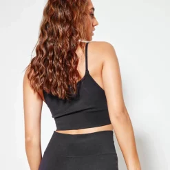 11 Degrees Womens Seamless Bra – Black