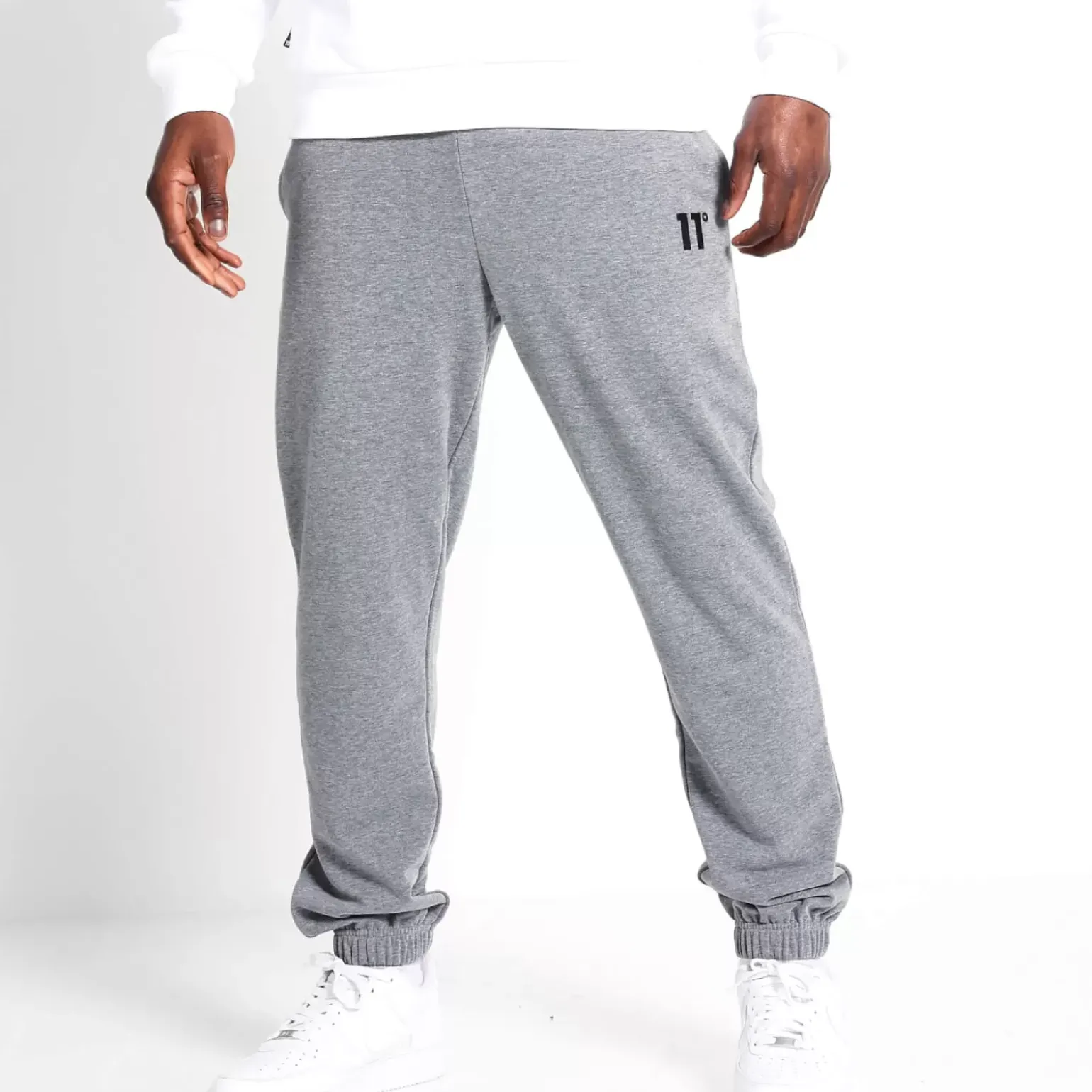Core Cuffed Joggers – Charcoal Marl