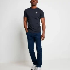 Core Muscle Fit T-Shirt – Navy