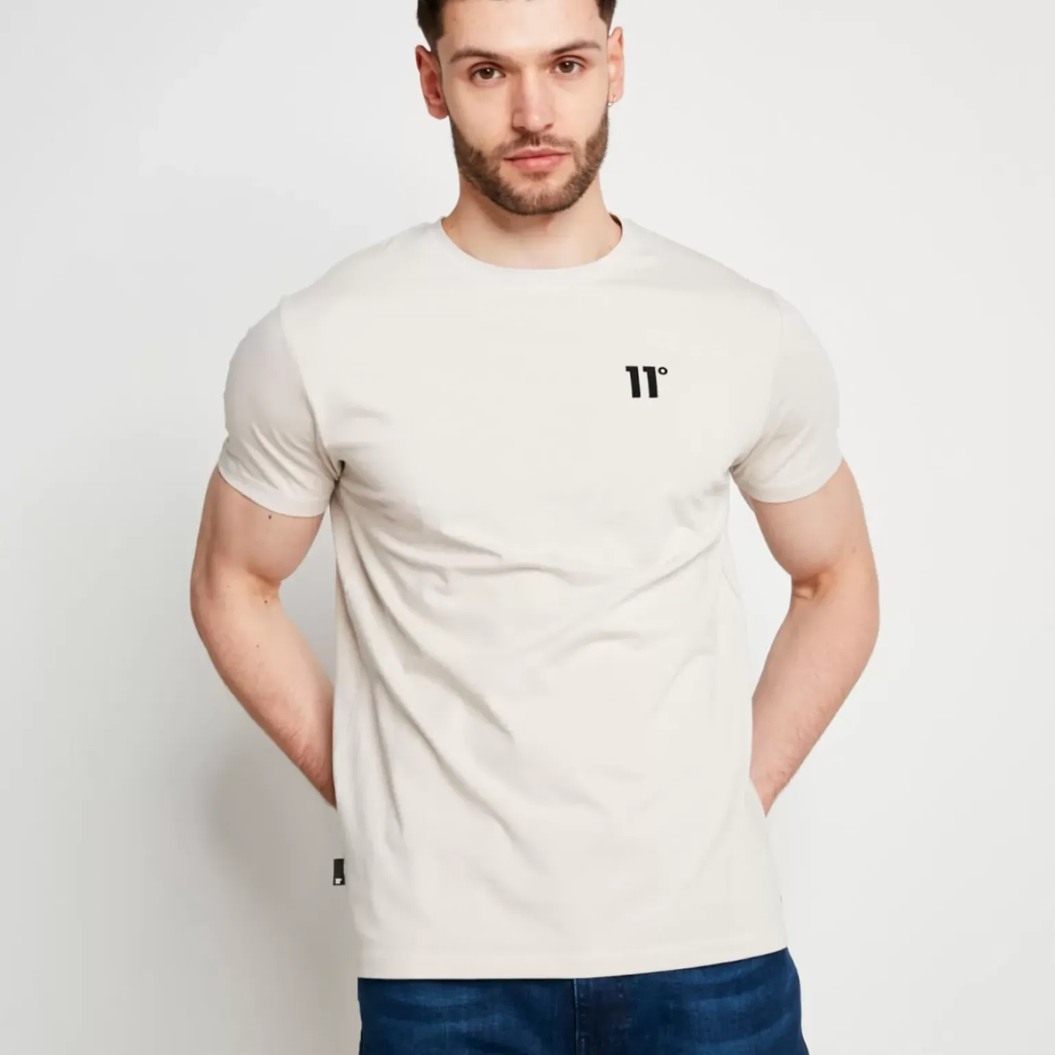 Core Muscle Fit T-Shirt – Stone