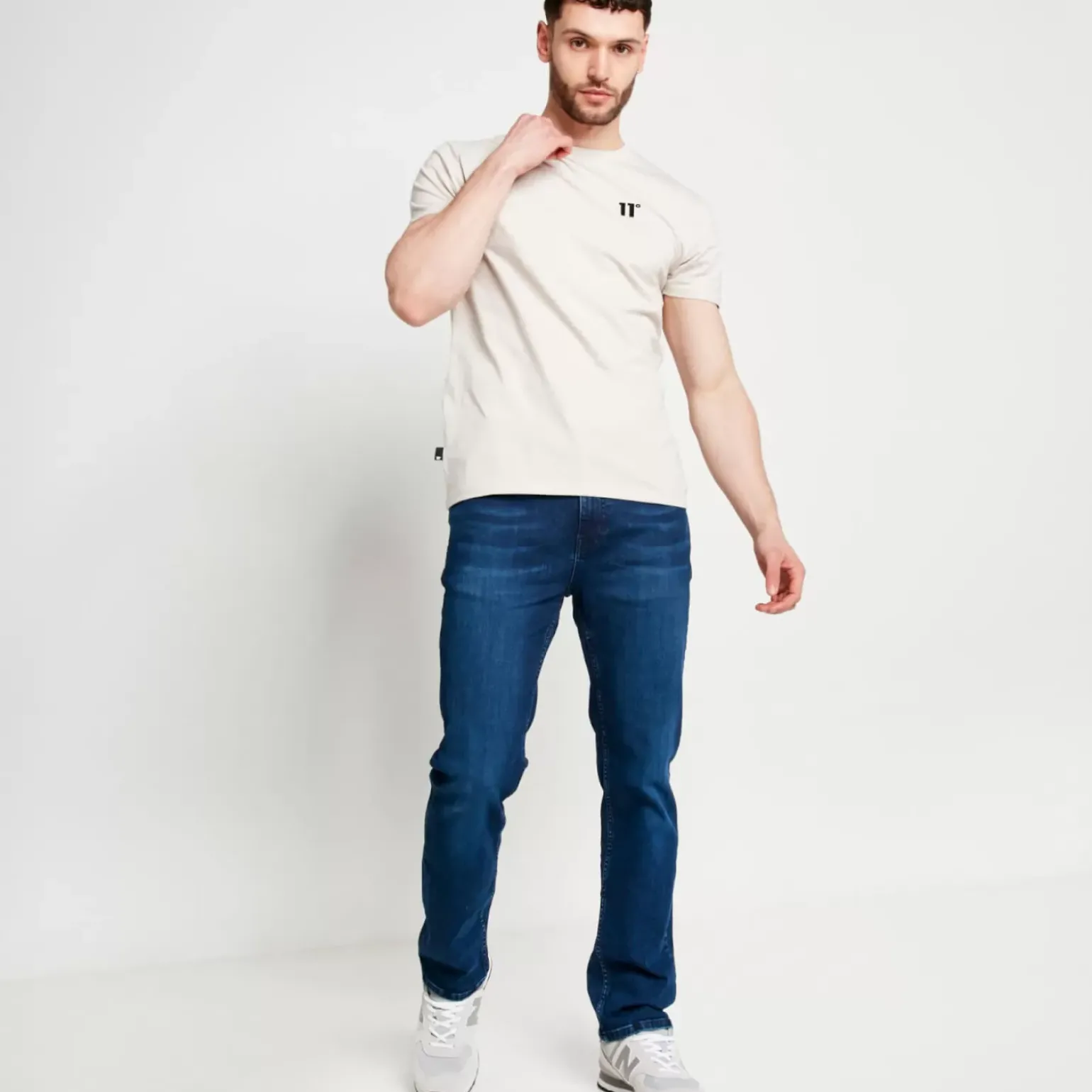 Core Muscle Fit T-Shirt – Stone