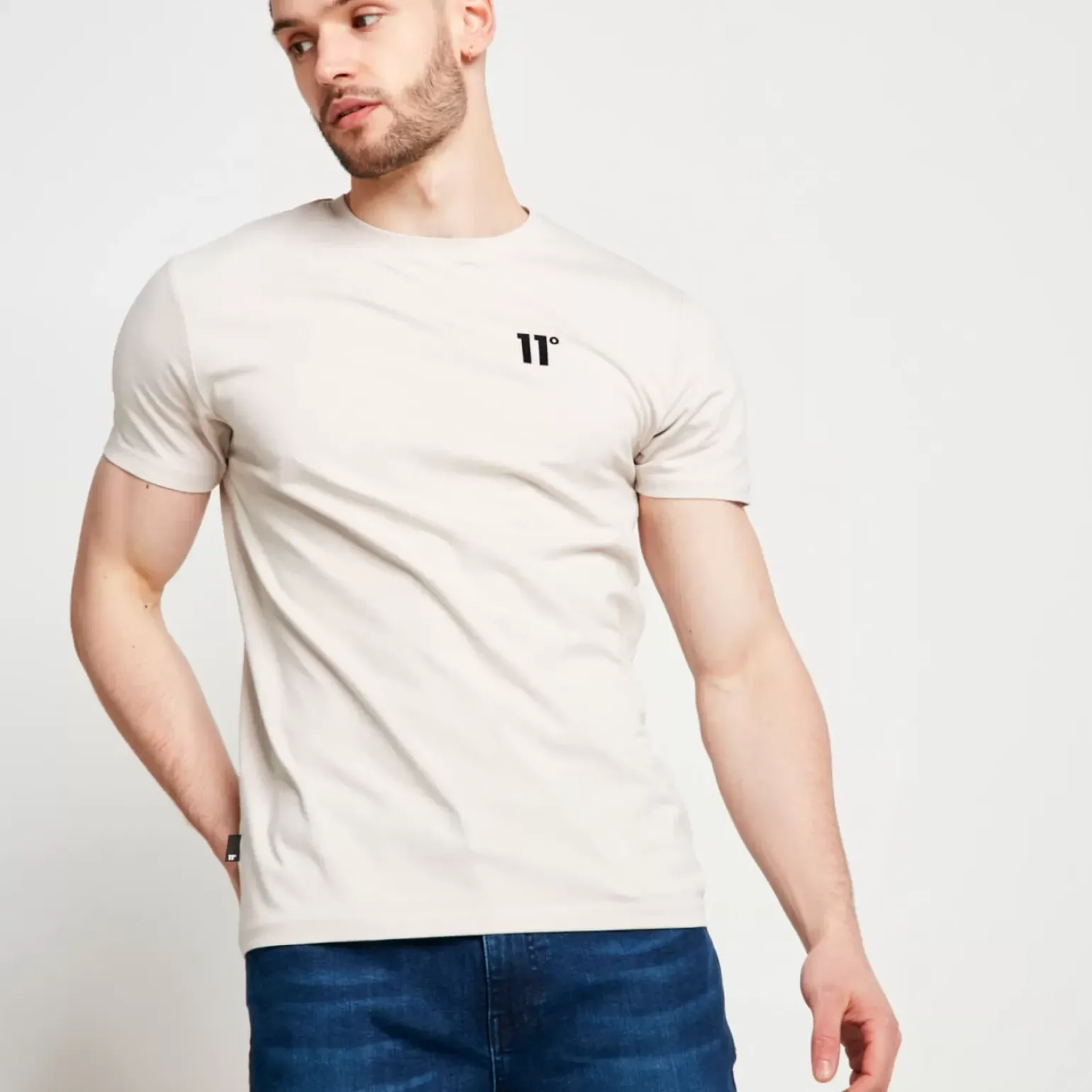 Core Muscle Fit T-Shirt – Stone