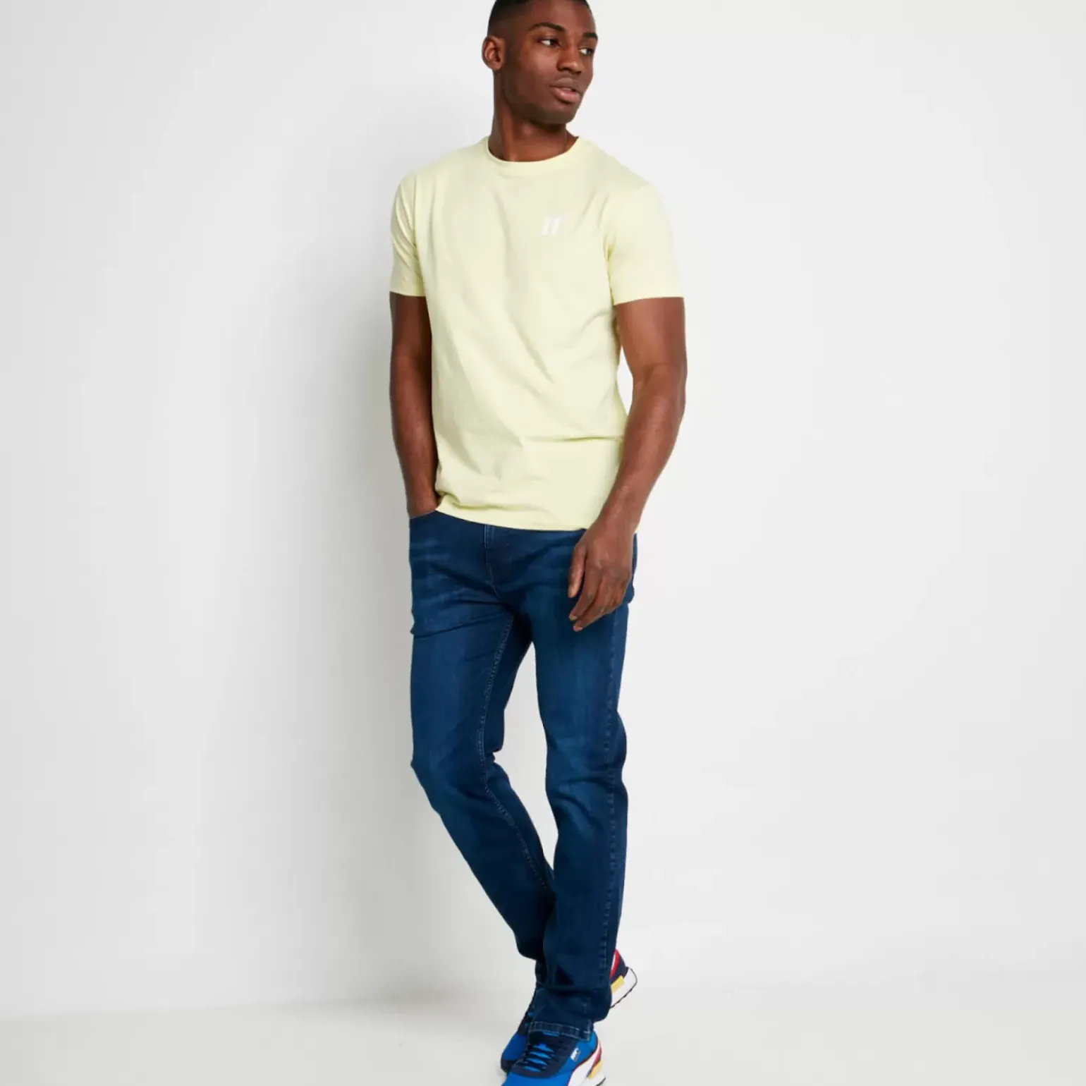 Core Muscle Fit T-Shirt – Yellow Sherbet