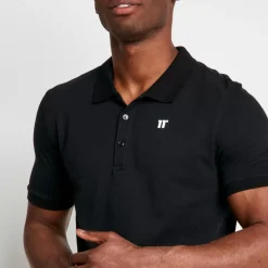Core Polo Shirt – Black