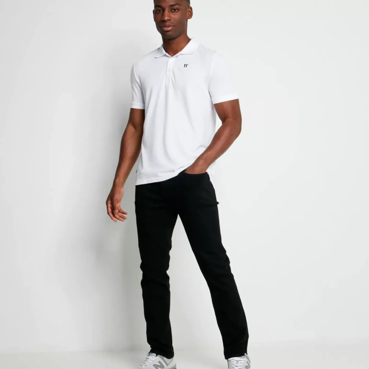 Core Polo Shirt – White