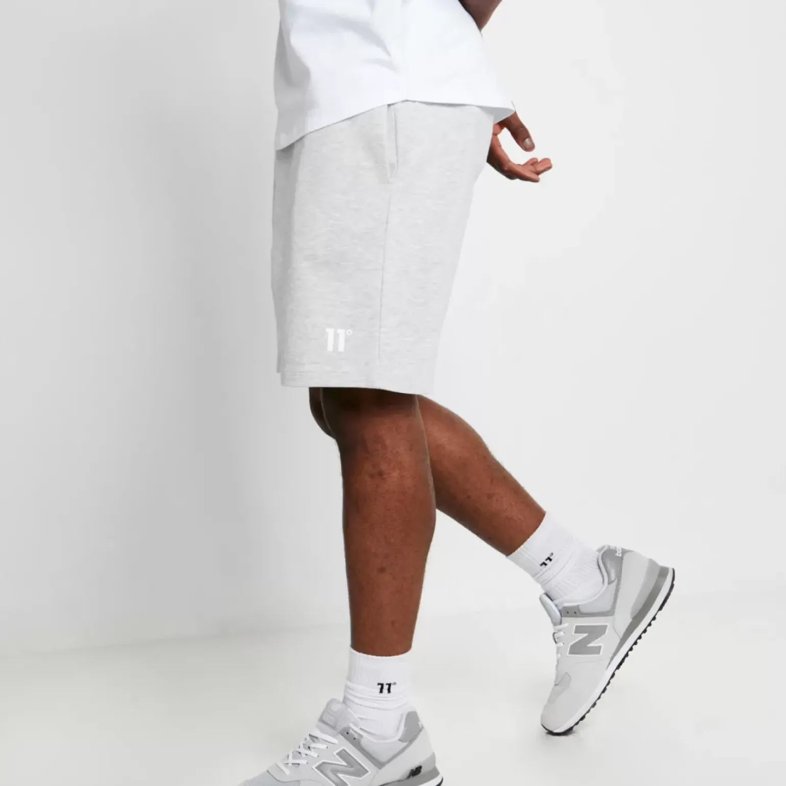 Core Shorts – Grey Marl