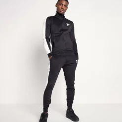 Core Track Top – Black / White