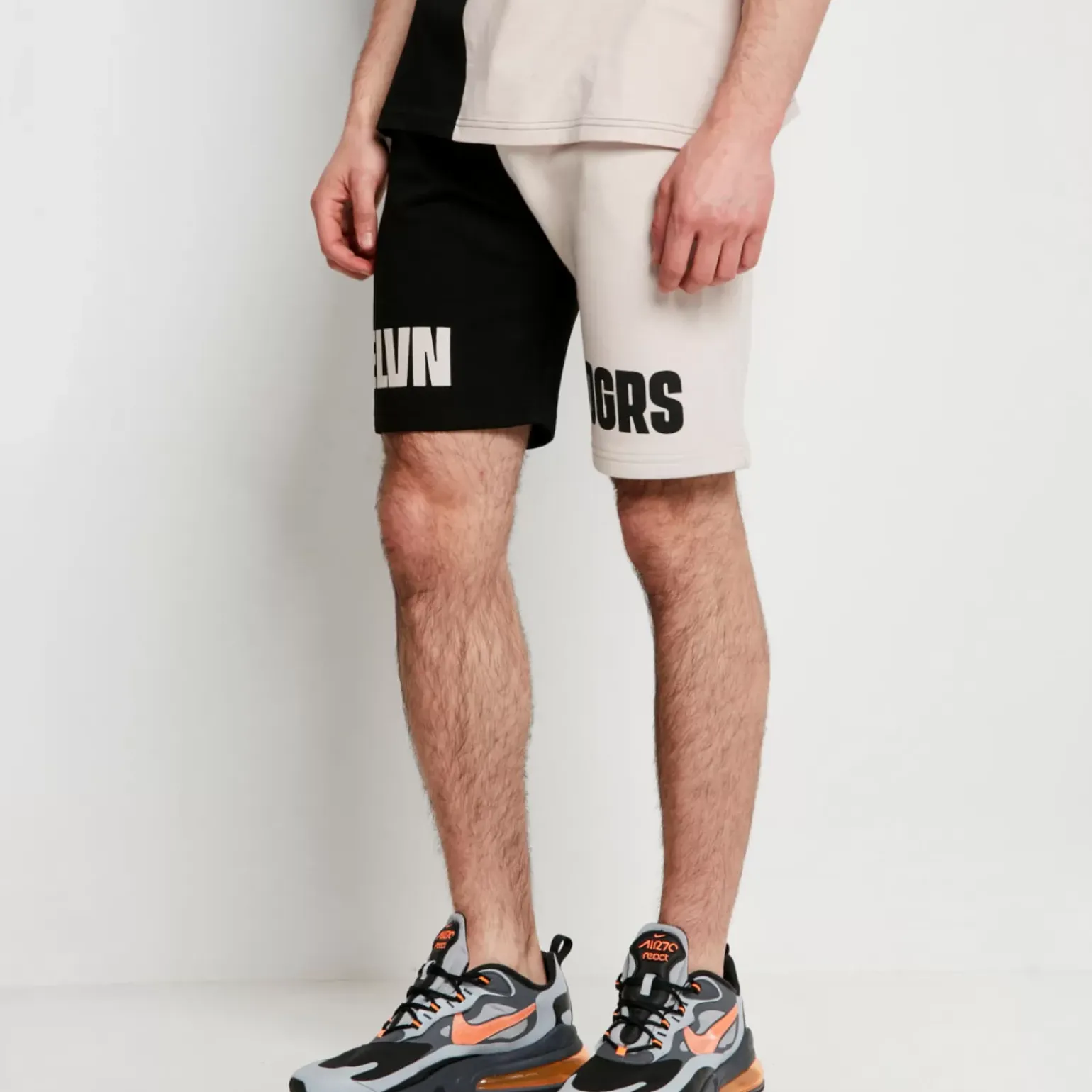 Duo Shorts – Stone / Black