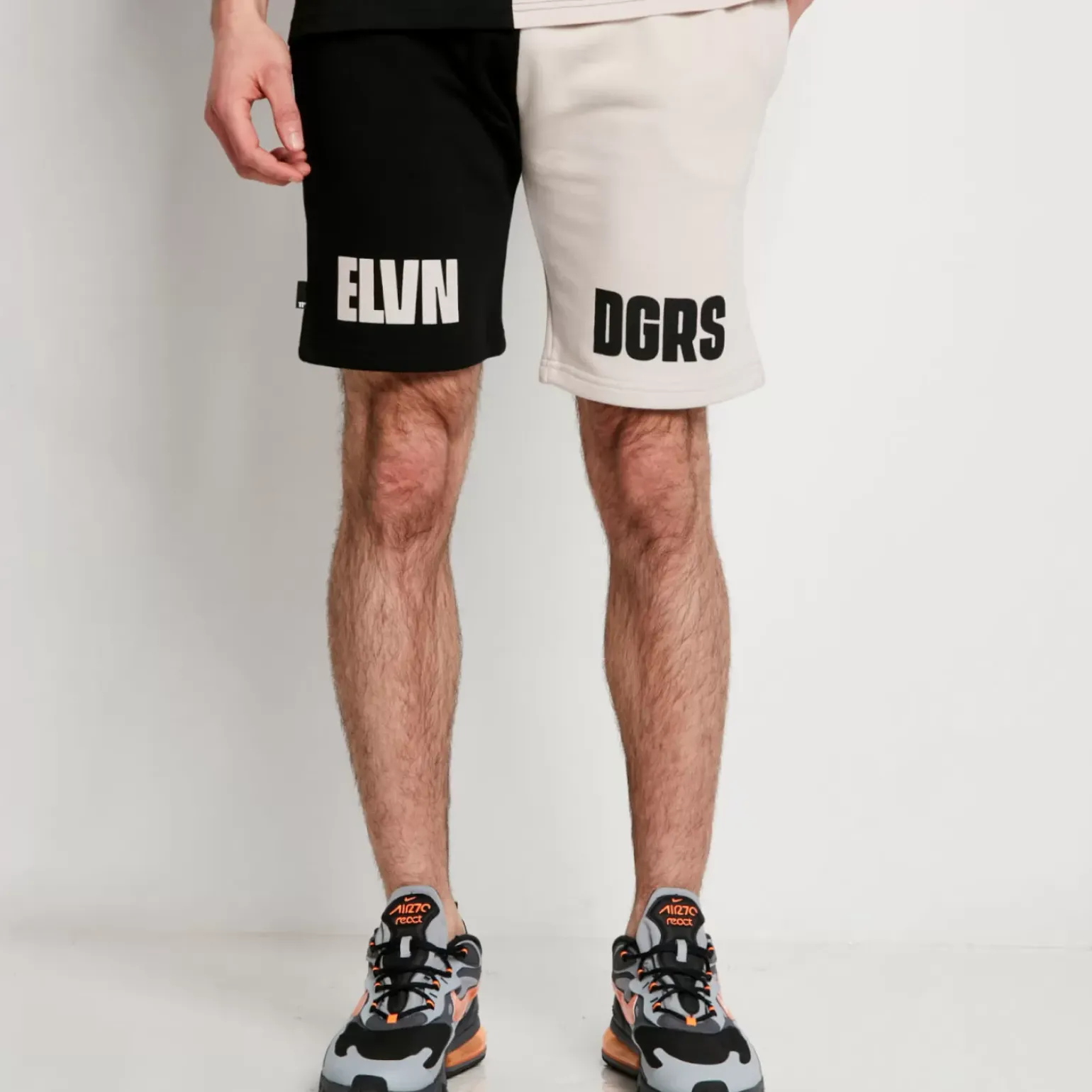Duo Shorts – Stone / Black