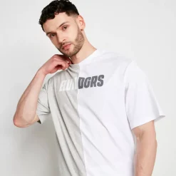 Duo T-Shirt – White / Grey Marl