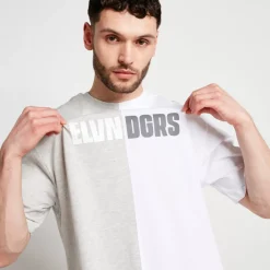 Duo T-Shirt – White / Grey Marl