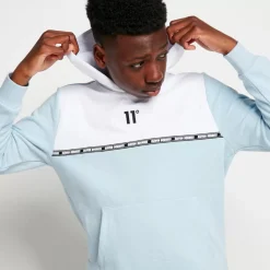 Energy Hoodie – Powder Blue / White