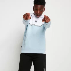 Energy Hoodie – Powder Blue / White