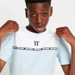 Energy T-Shirt – Powder Blue / White